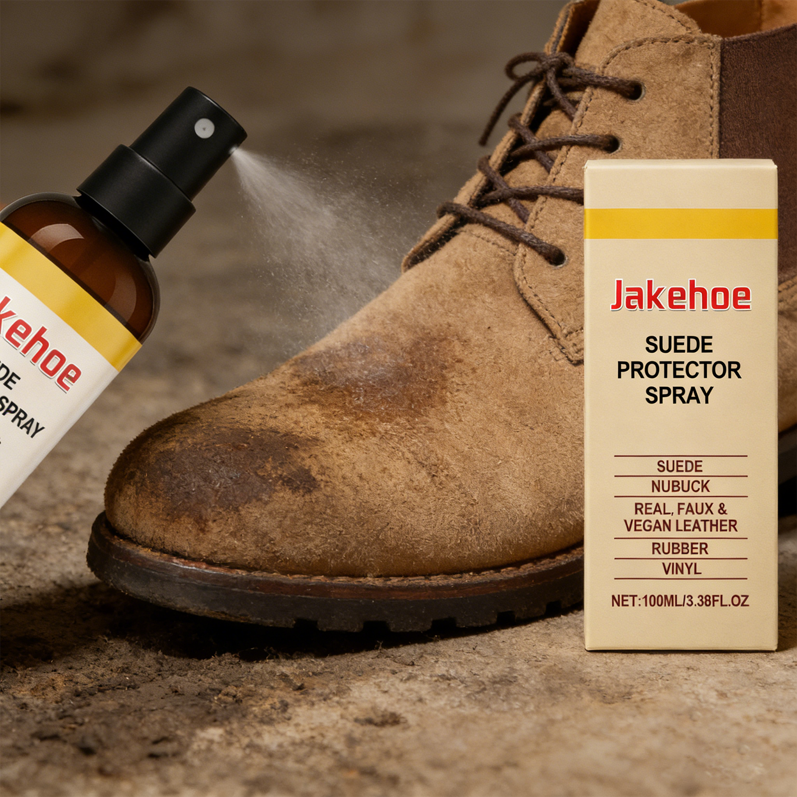 Sneaker Shoe Care Kit - Suede Cleaner Spray Nubuck Care Kit