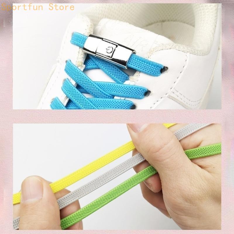 No Tie Elastic Shoelaces Flat  - Lace Replacement Flat recensie en prijs