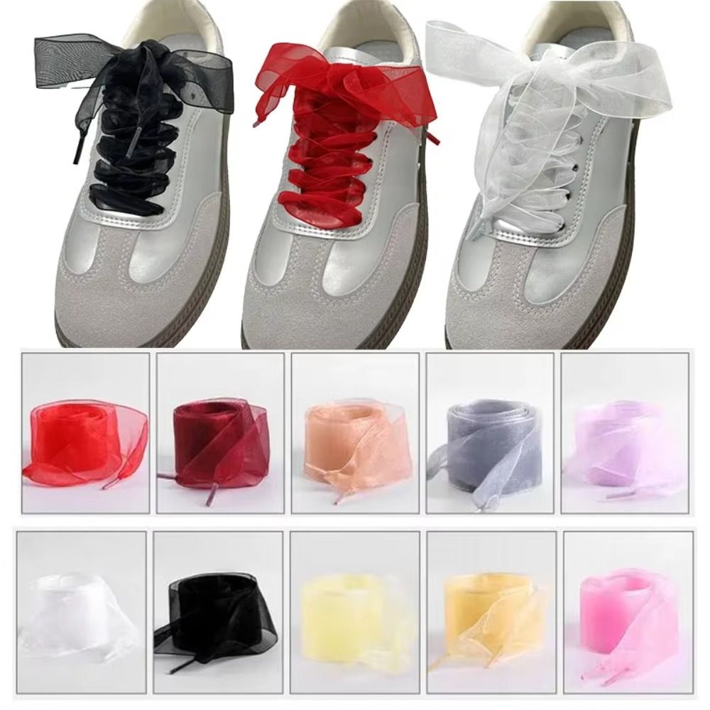New 4cm Width Chiffon Yarn Sho - Lace Replacement Flat recensie en prijs