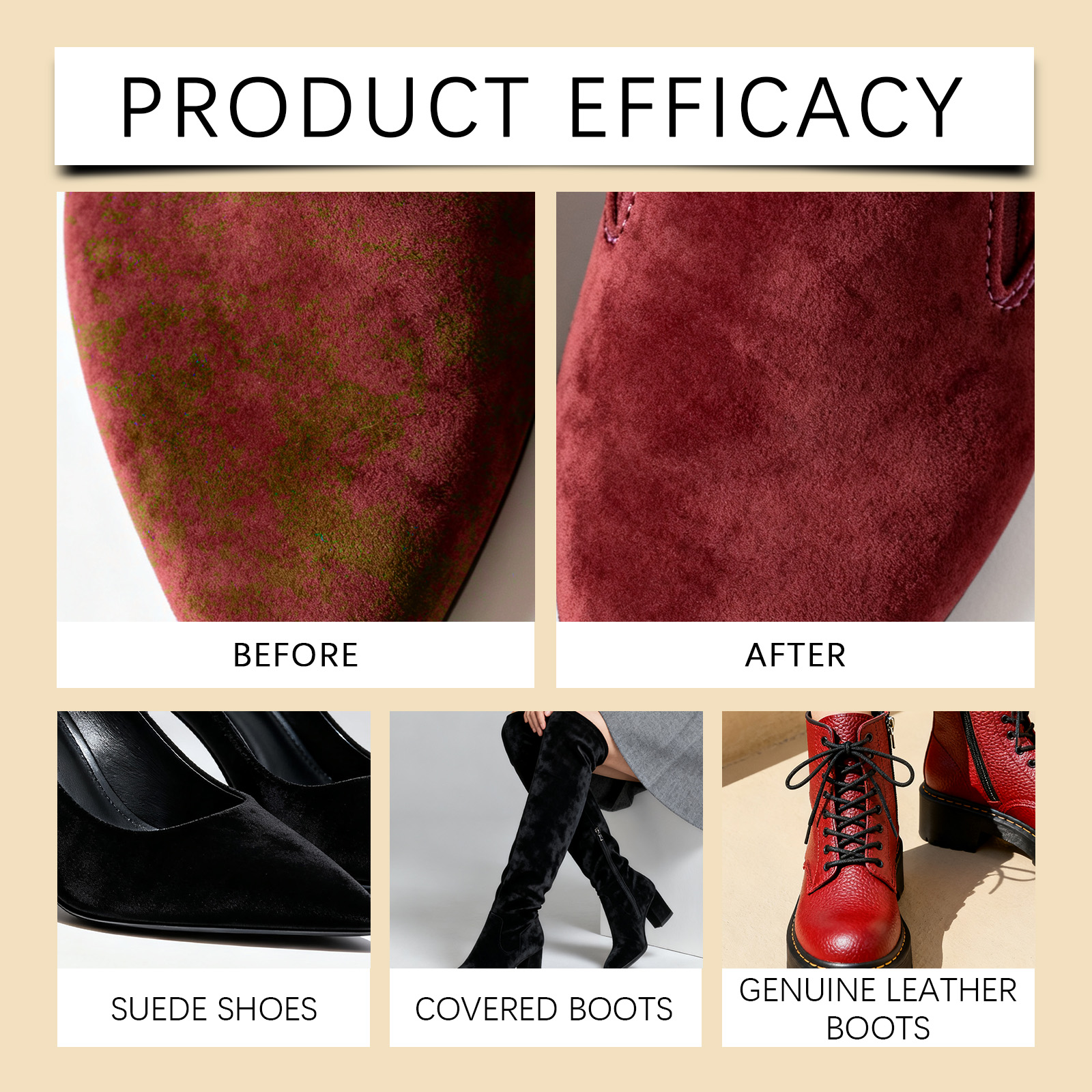 Suede Cleaner Spray Nubuck Car - Sneaker Shoe Care Kit recensie en prijs