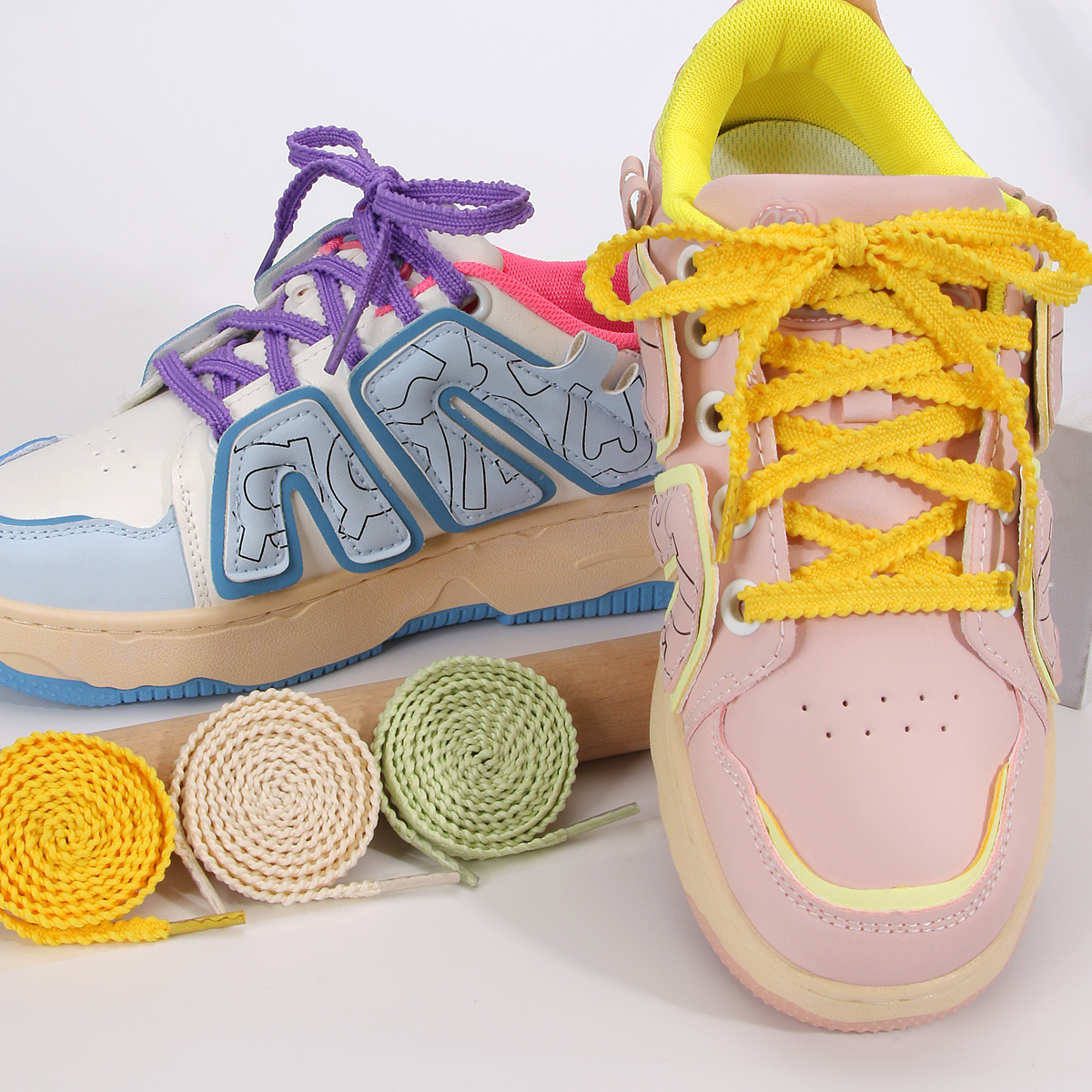 1 Pair 6mm Flat Shoelaces for  - Lace Replacement Flat recensie en prijs