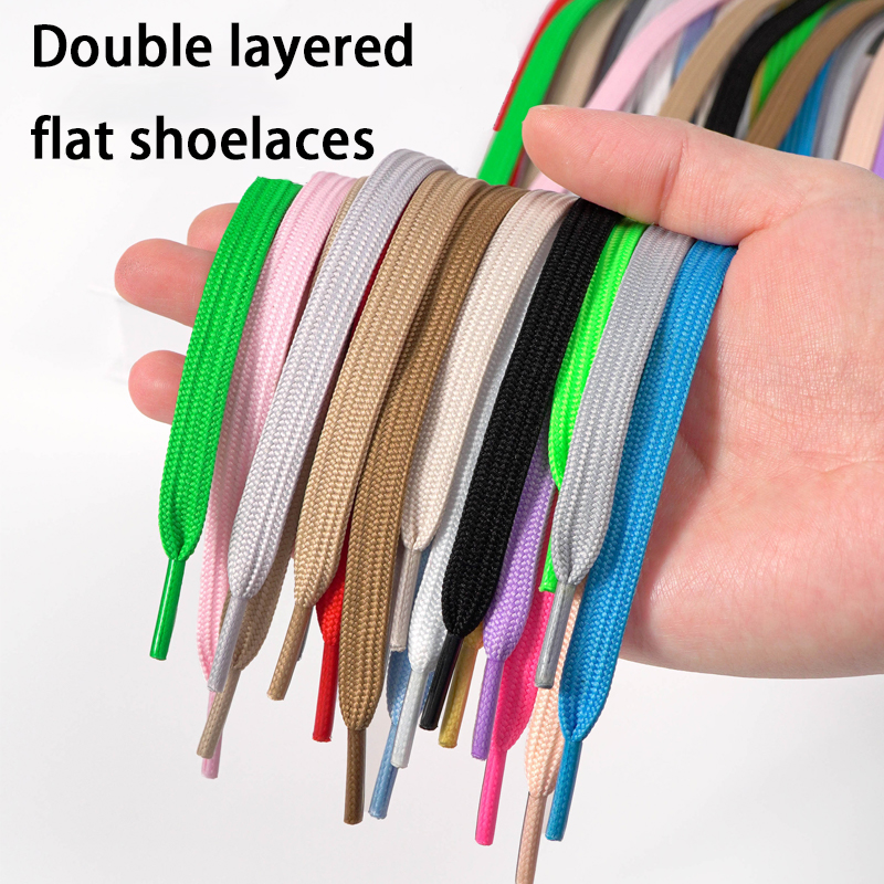 0.8CM Double Layered Laces for - Lace Replacement Flat recensie en prijs